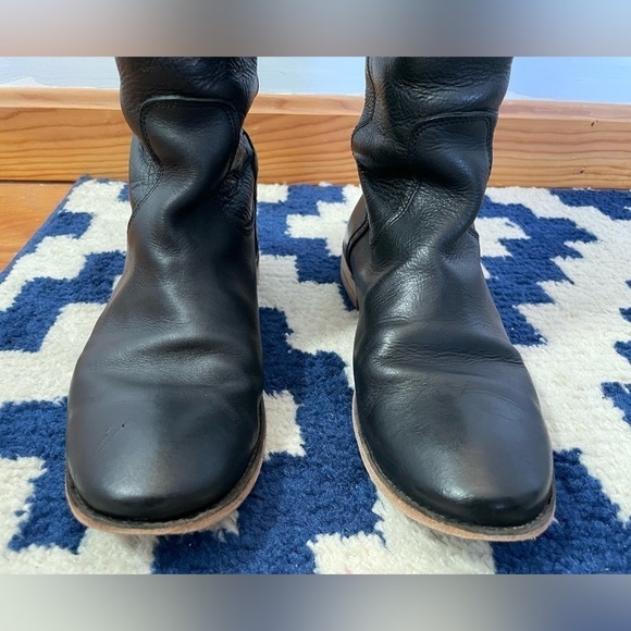 Frye Paige Cuff Tall Riding Boots | Black | Size 8.5 - Picture 11 of 16